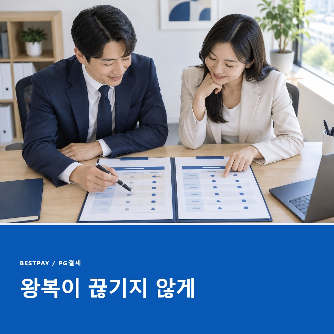 PG결제 모바일 최적화
