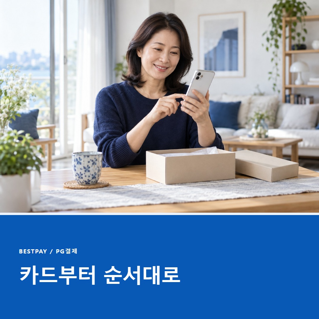 PG결제 수단 구성