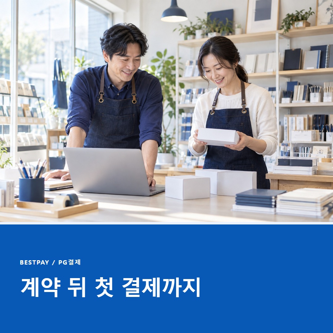 PG결제 도입 절차
